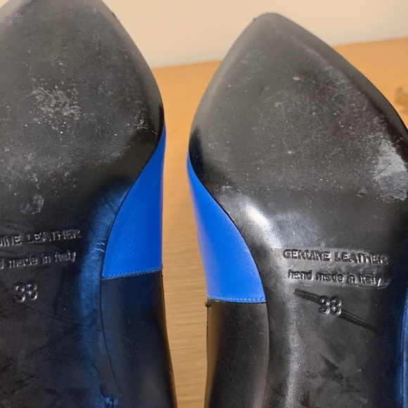 PIERRE HARDY COLOR BLOCK KITTEN HEEL PUNMPS SHOES - Picture 9 of 13